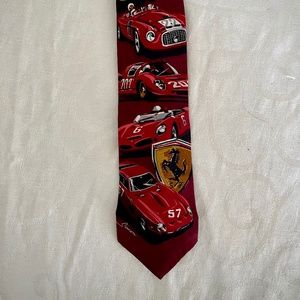 Ferrari Classic Race Cars Tie by RM Style
